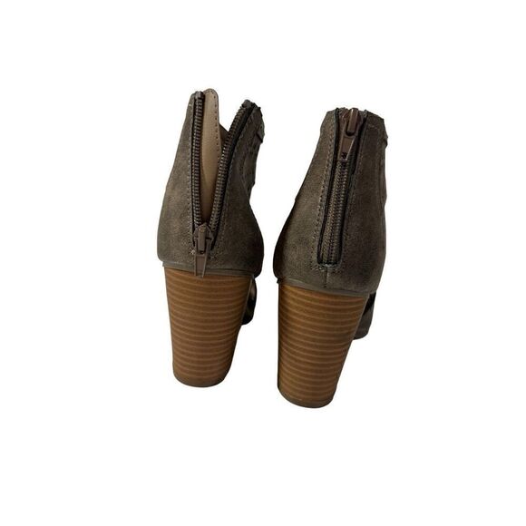 Sugar Viveca Laser Cut Metallic Booties - Picture 5 of 6